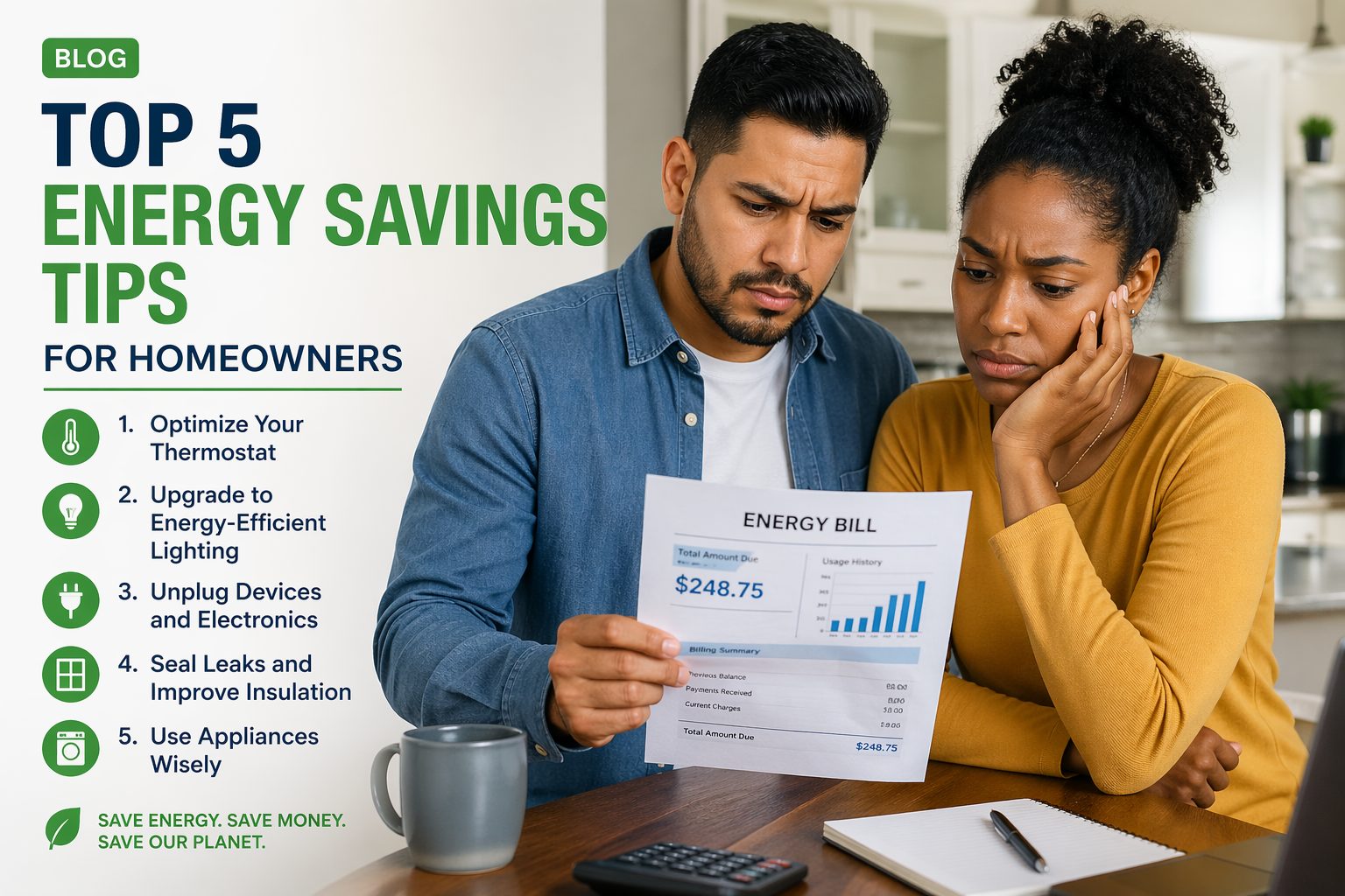 Top 5 Energy Savings Tips